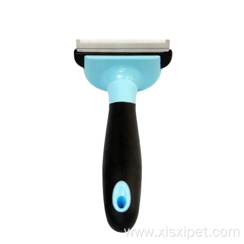 Custom Logo Detachable Pet Dog Deshedding Brush